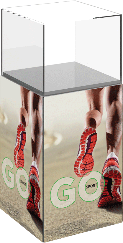 MODify Pedestal 01 with Acrylic Top